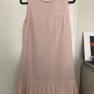 Karl Lagerfeld Women’s Pink Drop Waist Dress